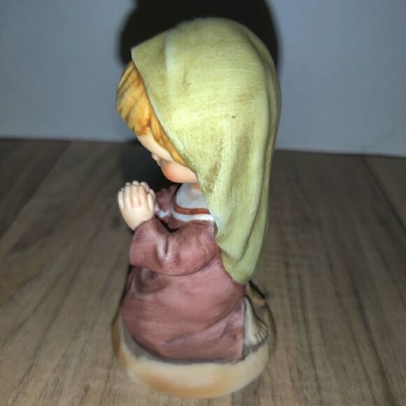 Mary Replacement Figurine Enesco Little Bible Friends Nativity by Lucas - Picture 3 of 6